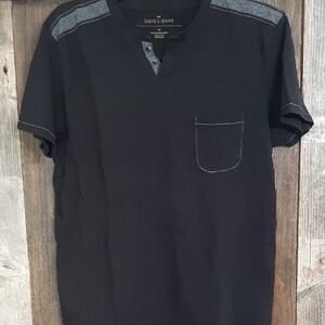 Black Men's Shirt By Steve's Jeans